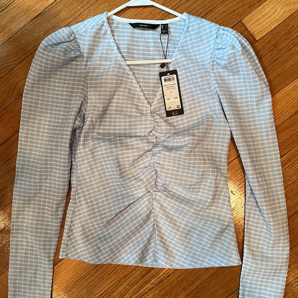 Veri Moda Ellie puff sleeve top BRAND NEW